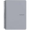 Twin wire blok A5 PP PASTELINI šedá Twin wire blok A5 PP PASTELINI šedá