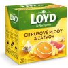 Loyd Tea pyramída citrusové plody + zázvor 40g Loyd Tea pyramída citrusové plody + zázvor 40g
