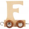 small foot Dřevěný vláček vláčkodráhy abeceda písmeno F small foot Dřevěný vláček vláčkodráhy abeceda písmeno F