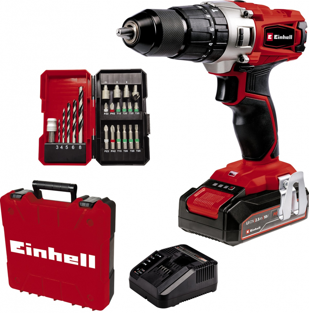 Einhell TE-CD 18/2 Li + 2,5 Ah