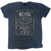 AC/DC tričko Cannon Swig Vintage čierne
