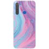 Picasee silikónový prehľadný obal pre Realme 5 - Pink liquid Picasee silikónový prehľadný obal pre Realme 5 - Pink liquid