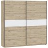 Šatníková skriňa BERNO 200 - jackson hickory + biela Šatníková skriňa BERNO 200 - jackson hickory + biela