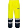 Portwest Nehorľavé nohavice Bizflame Rain+ Hi Vis Arc FR410 zlta namornicka modra