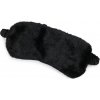Maska na spanie plyšová čierna 1ks Maska na spanie plyšová čierna 1ks