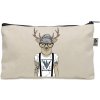 KOZMETICKÁ TAŠTIČKA béžová darček JELEŇ hipster outsider pánska KO_251 KOZMETICKÁ TAŠTIČKA béžová darček JELEŇ hipster outsider pánska KO_251