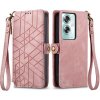 VSETKONAMOBIL 74095 GEOM Peňaženkové puzdro pre Oppo A79 5G ružové VSETKONAMOBIL 74095 GEOM Peňaženkové puzdro pre Oppo A79 5G ružové