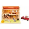 Janod Drevená farma s otváracou strechou a figúrkami 2+ Janod Drevená farma s otváracou strechou a figúrkami 2+