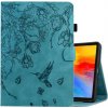 AppleKing púzdro s priestorom na karty a motívom kvetov pre iPad mini 1/2/3/4/5 - tyrkysové - možnosť vrátiť tovar ZADARMO do 30tich dní AppleKing púzdro s priestorom na karty a motívom kvetov pre iPad mini 1/2/3/4/5 - tyrkysové - možnosť vrátiť tovar ZADARMO do 30tich dní