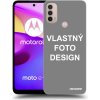 Púzdro Picasee silikónové Motorola Moto E40 - Vlastný design/motiv čierne Púzdro Picasee silikónové Motorola Moto E40 - Vlastný design/motiv čierne