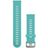 Remienok Garmin řemínek Quick Release 20mm, silikonový modrý, stříbrná přezka 010-11251-1Q Remienok Garmin řemínek Quick Release 20mm, silikonový modrý, stříbrná přezka 010-11251-1Q