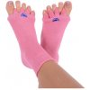 Adjustačné ponožky Happy feet - ružové Veľkosť: 35-38 Adjustačné ponožky Happy feet - ružové Veľkosť: 35-38