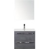 Kúpeľňová zostava Sanox Seville keramika skrinka 60 cm antracit Kúpeľňová zostava Sanox Seville keramika skrinka 60 cm antracit