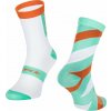 ponožky FORCE SLANTED, bílo-zelené Velikost: L-XL/42-46 ponožky FORCE SLANTED, bílo-zelené Velikost: L-XL/42-46