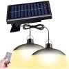 LEDSolar DUO solárne závesné lampy na záhradu s diaľkovým ovládaním, iPRO, 8W, teplé svetlo LEDSolar DUO solárne závesné lampy na záhradu s diaľkovým ovládaním, iPRO, 8W, teplé svetlo