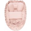Hniezdočko s perinkou pre bábätko Belisima Mušelín old pink Hniezdočko s perinkou pre bábätko Belisima Mušelín old pink