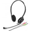 Genius HS-200C slúchadlá s mikrofónom, čierna Genius HS-200C slúchadlá s mikrofónom, čierna