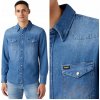 Wrangler pánska bavlnená casual košel'a dlhý rukáv regular 27MW