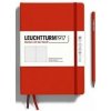 LEUCHTTURM1917 Medium (A5) Fox Red, 251 p., bodkovaný - zápisník LEUCHTTURM1917 Medium (A5) Fox Red, 251 p., bodkovaný - zápisník