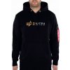 Alpha Industries / Alpha Label Hoody dark black Alpha Industries / Alpha Label Hoody dark black