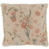 Chic Antique Ružová obliečka na vankúš s divokými kvetmi Aix Wild Flowers - 50*50 cm - Chic Antique Chic Antique Ružová obliečka na vankúš s divokými kvetmi Aix Wild Flowers - 50*50 cm - Chic Antique