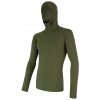 Sensor merino DF pánske tričko dl. rukáv s kapucňou safari Sensor merino DF pánske tričko dl. rukáv s kapucňou safari