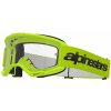 ALPINESTARS okuliare VISION 3 WORDMARK, ALPINESTARS (žltá fluo, číre plexi) 2026 ALPINESTARS okuliare VISION 3 WORDMARK, ALPINESTARS (žltá fluo, číre plexi) 2026