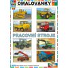 Omaľovánky Bestr A4 Pracovné stroje Omaľovánky Bestr A4 Pracovné stroje