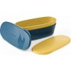 Súprava nádob Light My Fire SnapBox Oval O BIO 2-pack - yellow/blue Súprava nádob Light My Fire SnapBox Oval O BIO 2-pack - yellow/blue