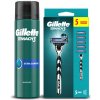 Súprava Gillette Mach3 Holiaci strojček + 5 náhradných hlavíc, Gél na holenie Mach3 Extra Comfort 200ml Súprava Gillette Mach3 Holiaci strojček + 5 náhradných hlavíc, Gél na holenie Mach3 Extra Comfort 200ml