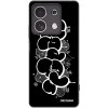 Picasee silikónový čierny obal pre Xiaomi Redmi Note 13 4G - Throw UP Picasee silikónový čierny obal pre Xiaomi Redmi Note 13 4G - Throw UP