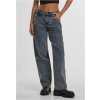 Women's high-waisted jeans 90's blue šedá 29 Urban Classics 4065812667700 Women's high-waisted jeans 90's blue šedá 29 Urban Classics 4065812667700
