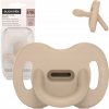 Suavinex Cumlík 100 % silikónový fyziologický SX Pro 6-18m béžový Suavinex Cumlík 100 % silikónový fyziologický SX Pro 6-18m béžový