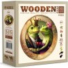 WOODEN CITY Dřevěné puzzle Žabí láska 505 dílků WOODEN CITY Dřevěné puzzle Žabí láska 505 dílků