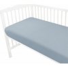 Mušelínové prestieradlo postieľky 60 x 120 NATURE double - jeans Baby Nellys Mušelínové prestieradlo postieľky 60 x 120 NATURE double - jeans Baby Nellys