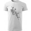 Lezecká stena jedným ťahom - Tričko extra veľké (5-8XL) - 5XL ( Biela ) Lezecká stena jedným ťahom - Tričko extra veľké (5-8XL) - 5XL ( Biela )