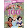 100 samolepiek s maľovankovými listami Disney Princezné 100 samolepiek s maľovankovými listami Disney Princezné