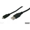 PremiumCord Kábel micro USB 2.0, A-B 20cm, čierna ku2m02f PremiumCord Kábel micro USB 2.0, A-B 20cm, čierna ku2m02f