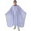 Eurostil 07748 Dots Cape - pláštenka na strihanie, fialová s bielymi bodkami, na háčik Eurostil 07748 Dots Cape - pláštenka na strihanie, fialová s bielymi bodkami, na háčik