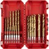 Milwaukee 4932493866 Vrtáky HSS-G do kovu pr. 2 ÷ 10 mm Red Hex Shockwave TiN (Sada 19 ks) Milwaukee 4932493866 Vrtáky HSS-G do kovu pr. 2 ÷ 10 mm Red Hex Shockwave TiN (Sada 19 ks)