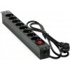 Rozvodný panel MHPower PDU-FR4K8 19 Rozvodný panel MHPower PDU-FR4K8 19