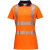 Portwest LW72 Dámska reflexná polokošeľa oranžová/čierna XL Portwest LW72 Dámska reflexná polokošeľa oranžová/čierna XL