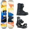 Beany Bonjour detský snowboard + Beany Trust viazanie + Beany Ninja BS - 140 cm + M EU 39-42 Beany Bonjour detský snowboard + Beany Trust viazanie + Beany Ninja BS - 140 cm + M EU 39-42