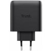 TRUST GaN Nabíječka MAXO 65W 2-Port, USB-C, černá (25525) TRUST GaN Nabíječka MAXO 65W 2-Port, USB-C, černá (25525)