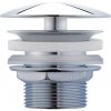 Duravit - Neuzatvárateľný odtokový ventil, chróm 0050241000