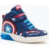 Detské topánky Geox Grayjay ocean blue/red Detské topánky Geox Grayjay ocean blue/red