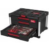 Box na nářadí Milwaukee PACKOUT, vabavený modul, kleště a kladiva, 76 ks nářadí, 4932501866 Box na nářadí Milwaukee PACKOUT, vabavený modul, kleště a kladiva, 76 ks nářadí, 4932501866