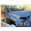 Deflektory Heko Nissan Note II E12 2013 predné + zadné