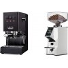 Gaggia Classic E24 BC, black + Eureka Mignon Specialita Smart, CR white Gaggia Classic E24 BC, black + Eureka Mignon Specialita Smart, CR white