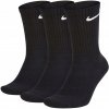 Športové ponožky Nike 3-balenie Crew SX4508-001 čierne 42-46 Športové ponožky Nike 3-balenie Crew SX4508-001 čierne 42-46
